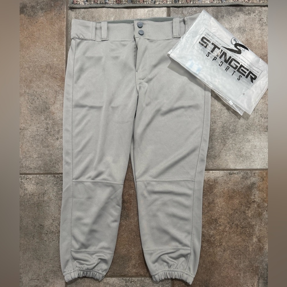 Women’s Size Small Gray Softball Pants